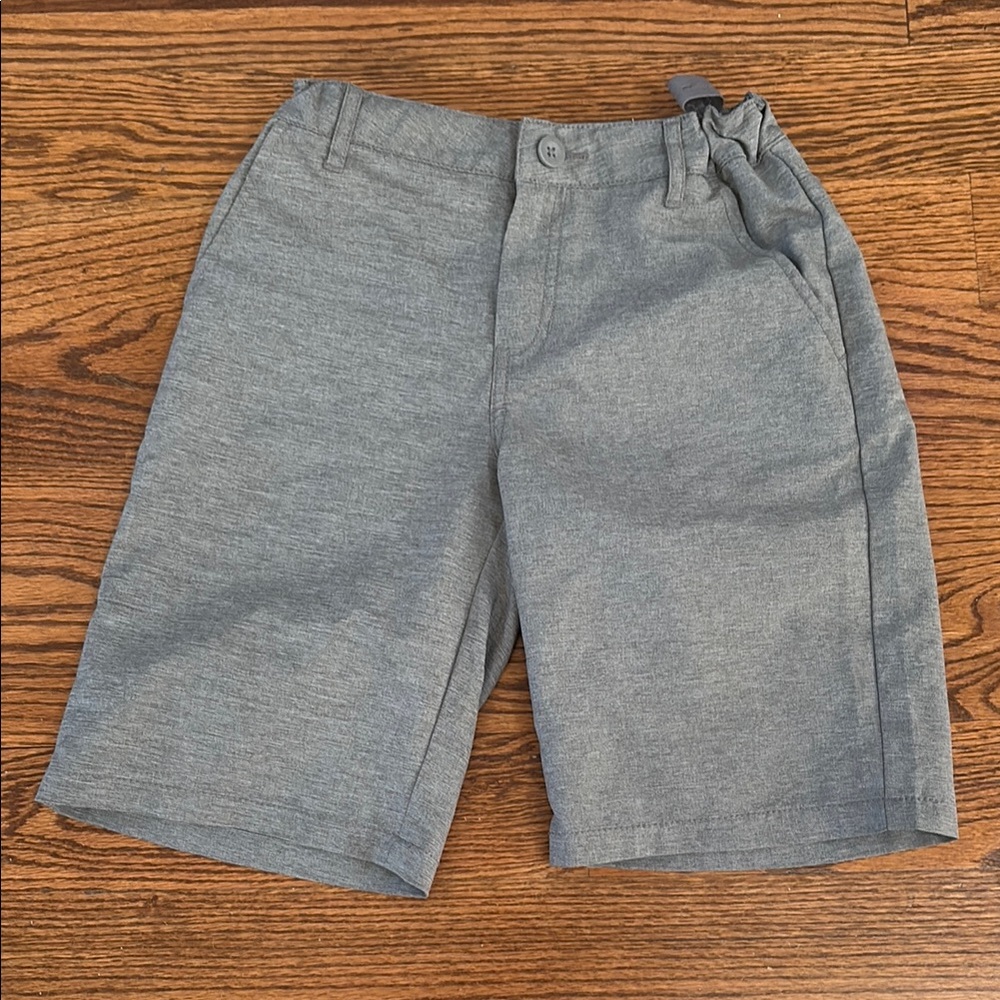 Gray Casual Shorts